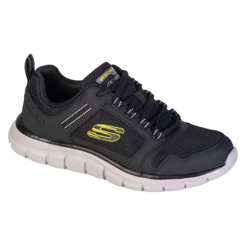 Skechers, Mannen, Sneakers, Spoor-Knockhill 232001-Bklm - 40, Zwart, (40)