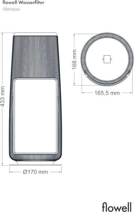 Produktbild Flowell - Wasserfilter (1 l)