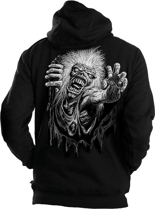 Image du produit Iron Maiden Sweat à capuche unisexe No Prayer Back Print Full Zip (S)