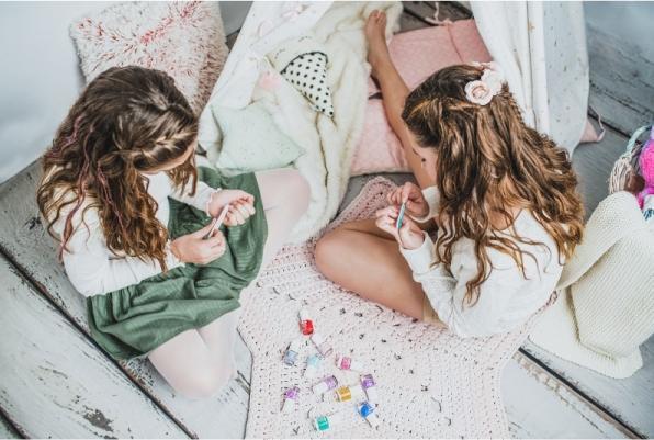 Actual product image Namaki Children's nail polish set of 3 - Sunset