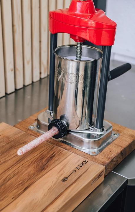 Image du produit F. Dick HTW Remplisseur de saucisses de table de boucherie maison 3 litres/5 lb (pour les cuisiniers