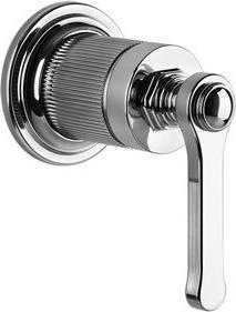 Actual product image Gessi Venti20 finish-mounting set single lever basin mixer, 1-way, for separate spout, wall mounting