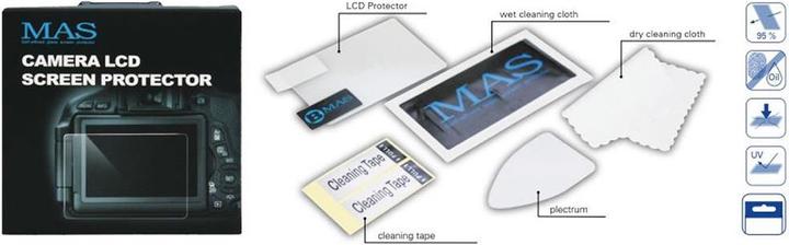 Actual product image MAS LCD (Screen protector, A7R, Sony A7, A7S)