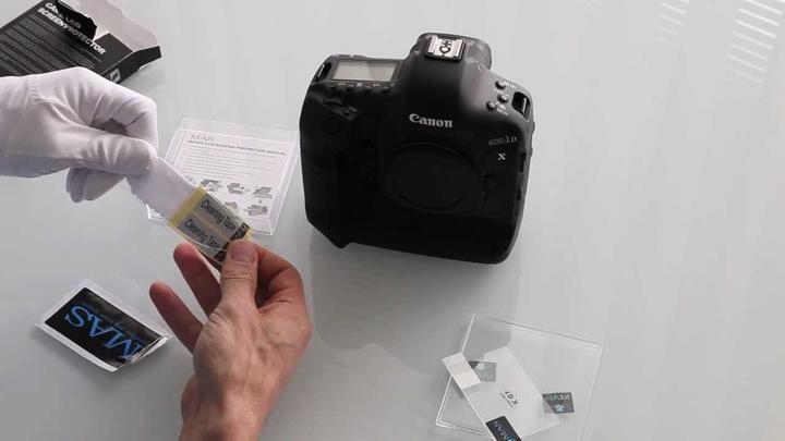Actual product image MAS LCD (Screen protector, A7R, Sony A7, A7S)