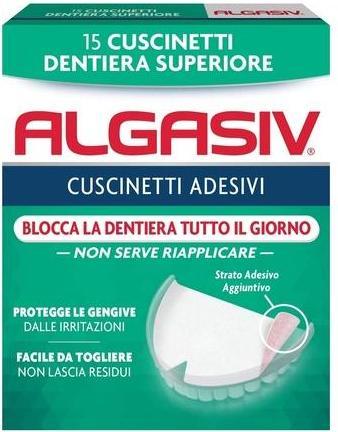 Produktbild Algasiv Algasil Upper Denture Adhesive Cushions 15 Pieces