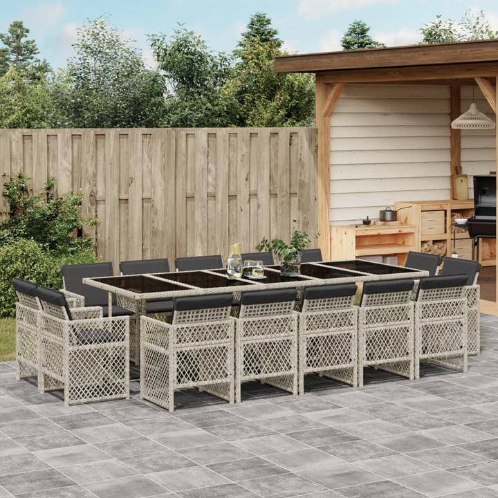 Produktbild vidaXL Garten Essgruppe (275 x 106 x 73 cm)
