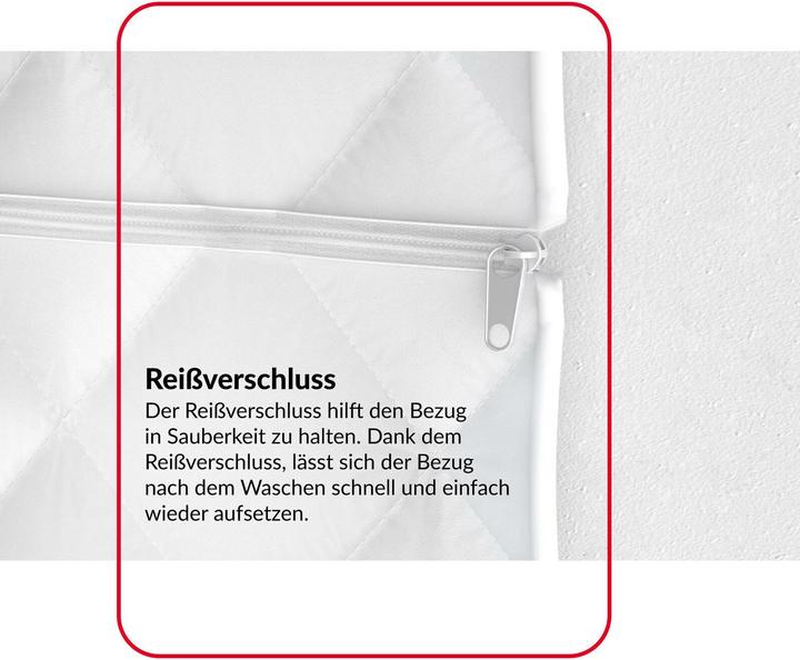 Actual product image Avetoe Matratze 160x200 VIGO - 7 Zonen Silvercare - H3/H4 - 22cm (160 x 200 cm, Foam core, Spring core)