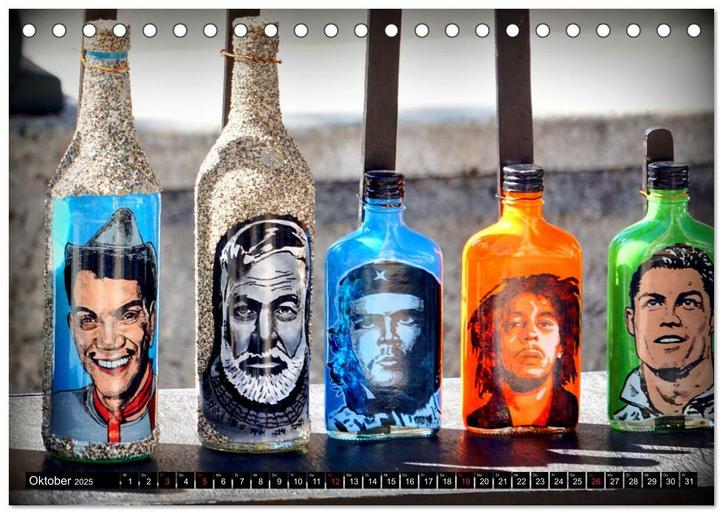 Image du produit CHE - Ernesto Che Guevara in Kuba (Tischkalender 2025 DIN A5 quer), Monatskalender (A5)