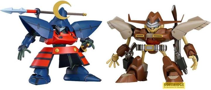 Good Smile Company Hao Taikei Ryu Knight Moderoid Plastic Model Kit Collection Series: 3 Hayatmaru & Delingar 10 cm