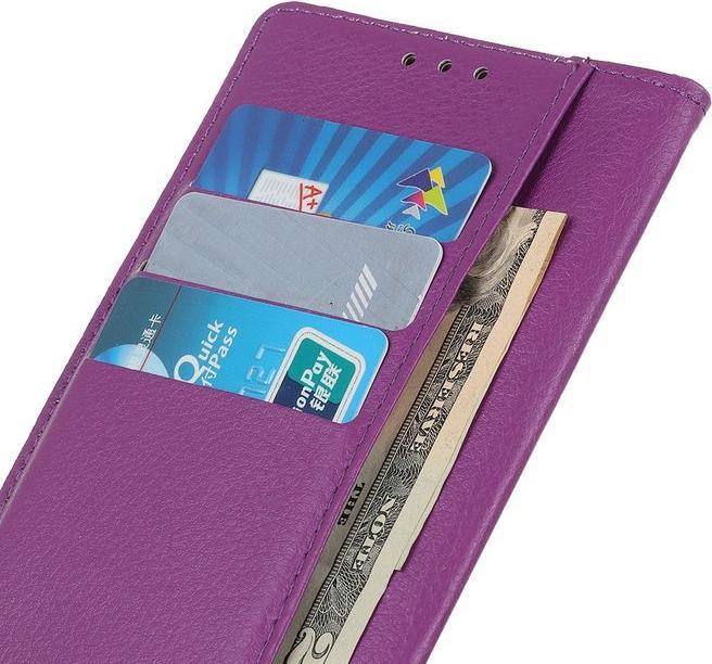 Produktbild MU Classic Litchi Leder Bookcover Series (Motorola Edge 40 Pro)