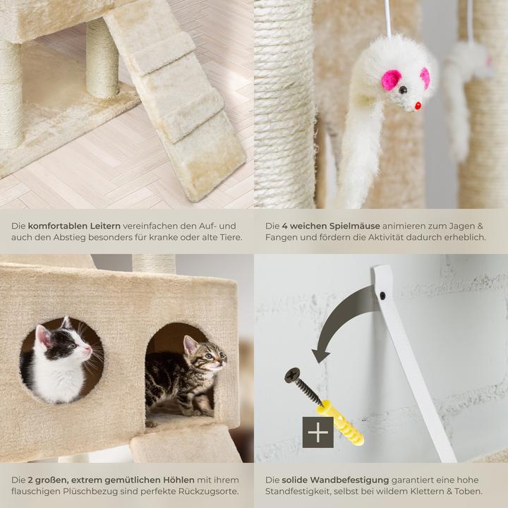 Produktbild tectake Knuti (186 cm, Beige)