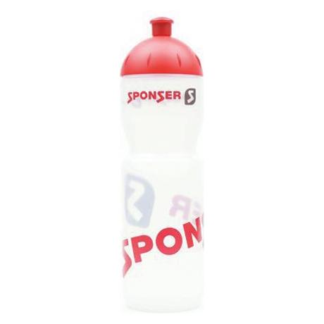 Sponser Sponsernetz transparent / rot 750 ml (neue) Wasserflasche (0.75 l) (35574259)