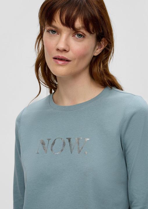 Produktbild s.Oliver T-Shirt Longsleeve mit Frontprint (40)
