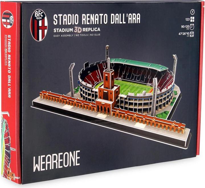 Nanostad FC Bologna Stadion 3D Puzzle (123 pieces)