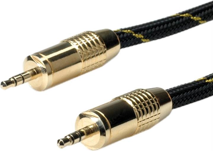 Roline GOLD Audio 3.5mm - 3.5mm (5 m, Connettore da 3,5 mm (AUX))