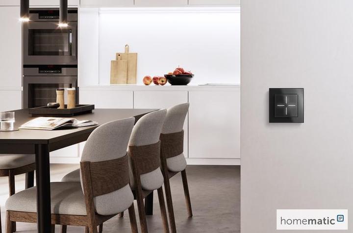 Produktbild EQ-3 Homematic IP Glastaster schwarz