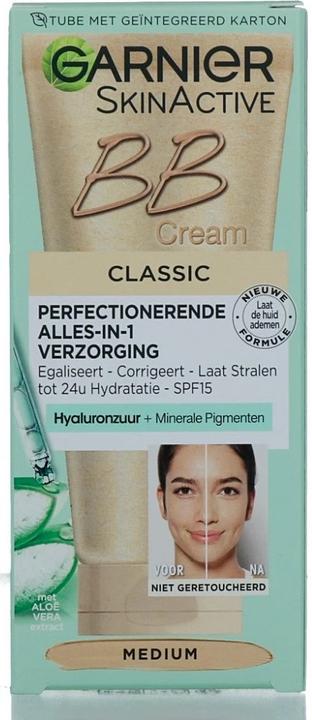 Produktbild Garnier BB Cream Classic Medium 50ml (MEDIUM, 50 ml)