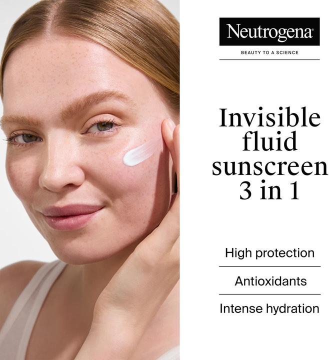 Actual product image Neutrogena Hydration Ultra Sheer (Sun cream face, Suntan cream, SPF 50, 50 ml)