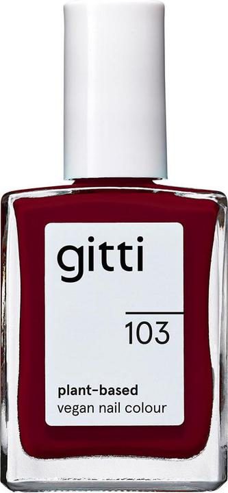 Gitti no. 103 Nail Polish Aubergine (Aubergine, Vernis couleur)
