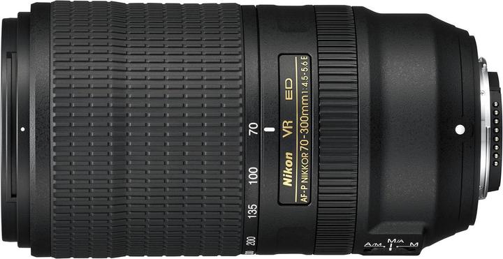 Produktbild Nikon AF-P Nikkor 70-300mm f/4.5-5.6E ED VR (Nikon F, Vollformat, APS-C / DX)