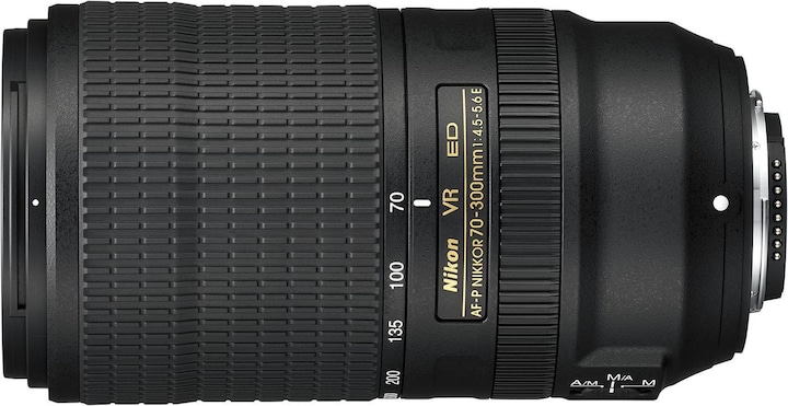 Produktbild Nikon AF-P Nikkor 70-300mm f/4.5-5.6E ED VR (Nikon F, Vollformat, APS-C / DX)