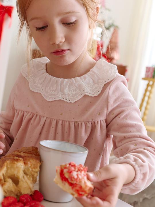Produktbild Vertbaudet Schlafanzug-Set Mädchen mit Pailletten-Cape (140)