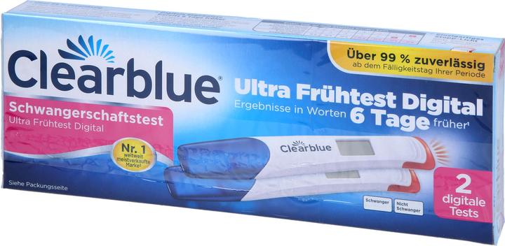 Produktbild Clearblue Schwang Ul Frueh (2 x)