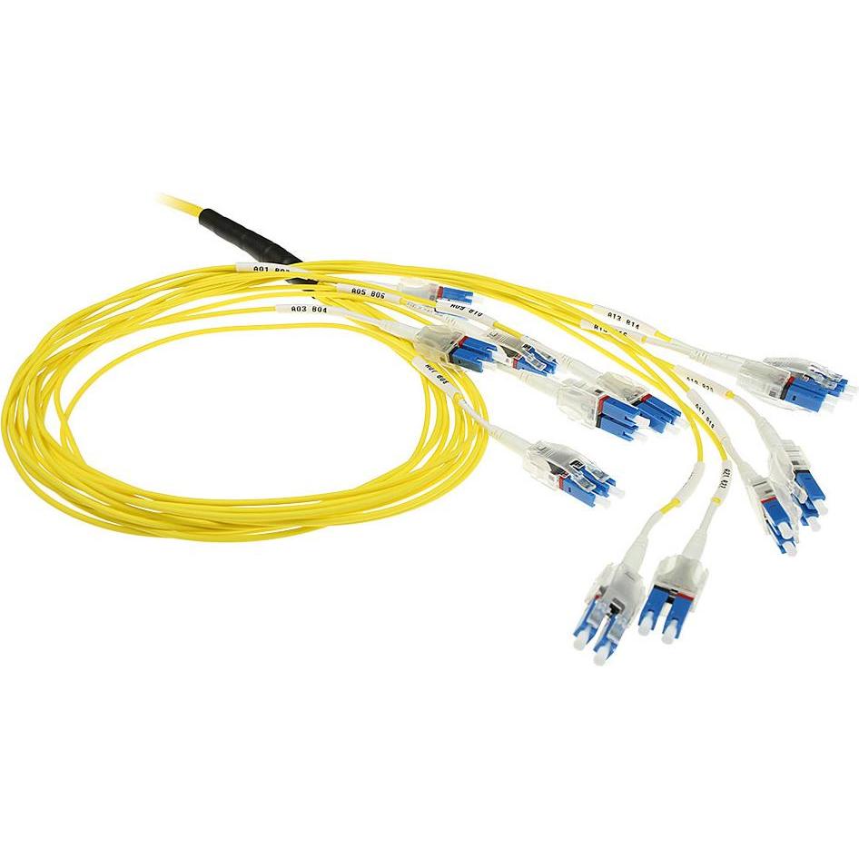 ACT 40 meter Singlemode 9/125 OS2 Preterm fiber cable 24F LC Polarity Twist (CAT6, 40 m), Netzwerkkabel