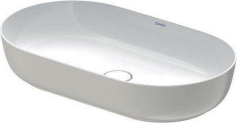 Produktbild Duravit Aufsatzbecken LUV o ÜL HLB 700x400mm o HL grau seidenmatt (Aufsatzspülbecken, 40 cm, 70 cm)