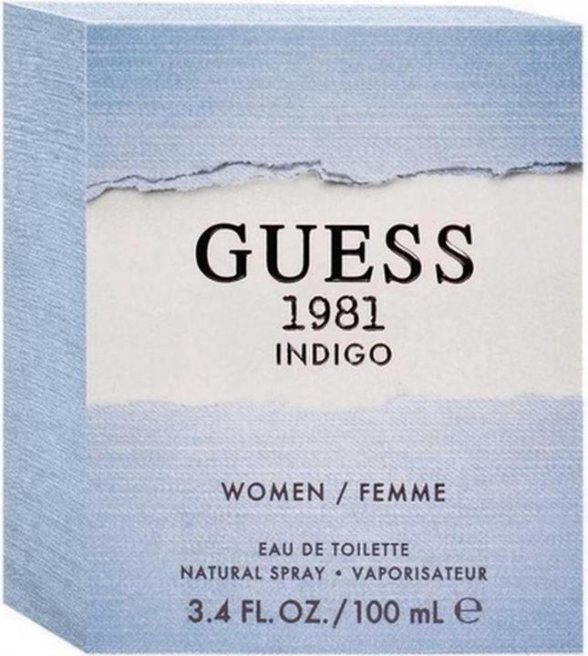 Produktbild Guess 1981 Indigo by Eau de Toilette Spray 100 ml (Eau de Toilette, 100 ml)