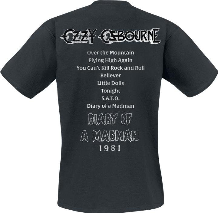 Produktbild Ozzy Osbourne Diary Tribute (S)