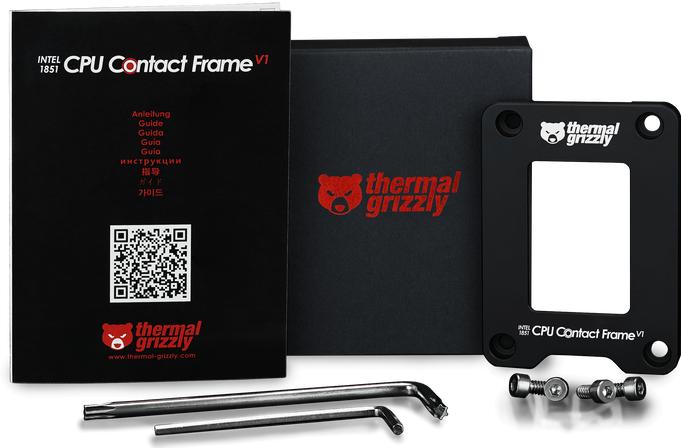 Immagine prodotto Thermal Grizzly TG Intel 1851 CPU Contact Frame V1 (6 mm)