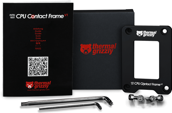 Immagine prodotto Thermal Grizzly TG Intel 1851 CPU Contact Frame V1