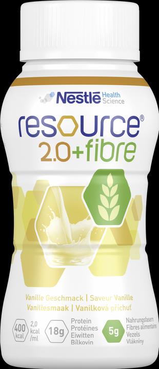 Produktbild Resource 2.0 Fibre Drink Vanille (Vanille, 4 Stk., 888 g)