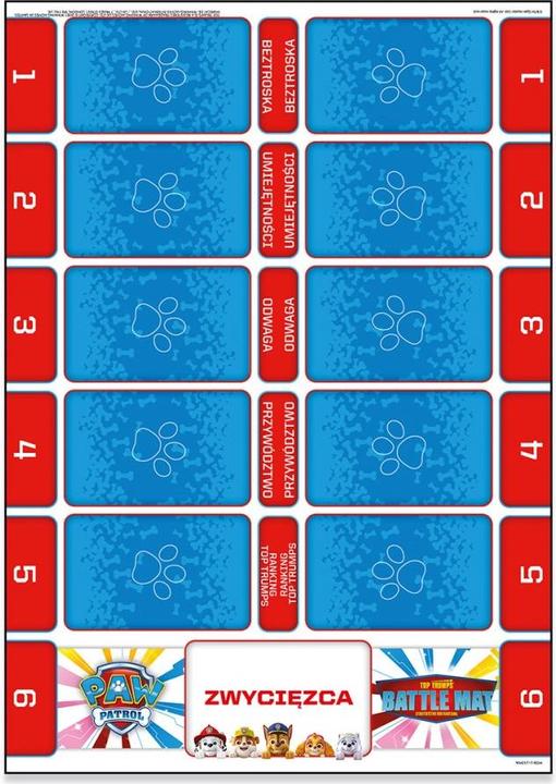 Actual product image Winning Moves Top Trumps PAW PATROL Psi Patrol gra planszowa WM01717 (Polish)