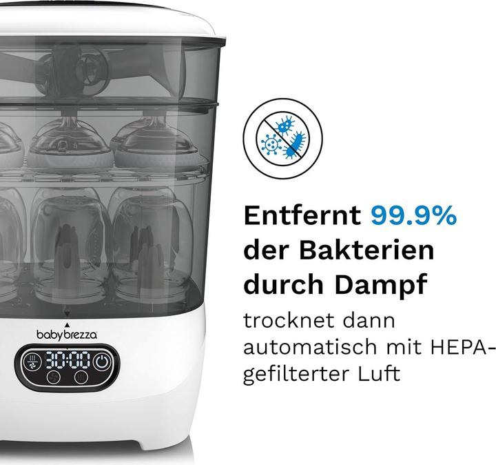 Actual product image Baby Brezza Sterilisator & Trockner für Babyflaschen und Zubehör