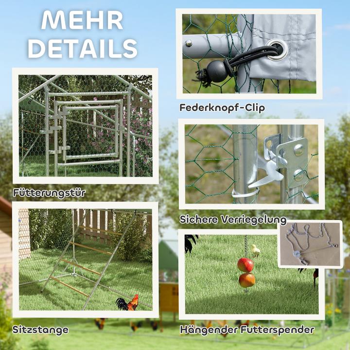 Produktbild PawHut Hühnerstall