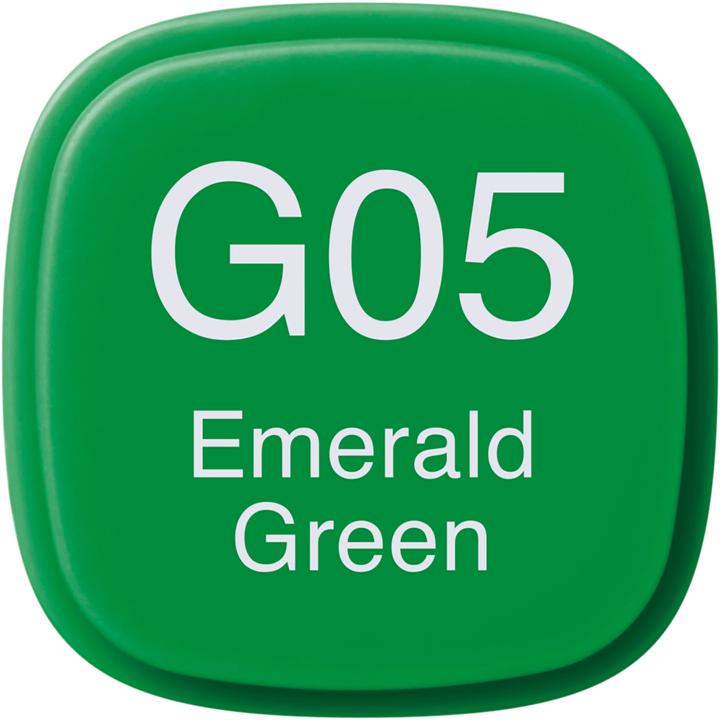 Actual product image Copic Graphic marker Classic type G - 05 (G05 - Emerald Green, 1 x)
