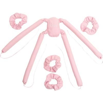 Glov, Bigodini, Spider Set Cold Hair Curlers For Long And Medium Length Hair Pink 4 Pieces