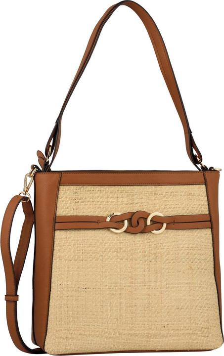 Immagine prodotto Tom Tailor Borsa Hobo CLARINA, misto cognac