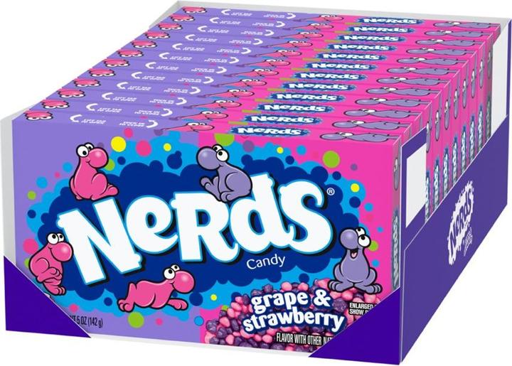 Immagine prodotto Nerds Dragees all'uva e alla fragola 141g (1 pz., 142 g)
