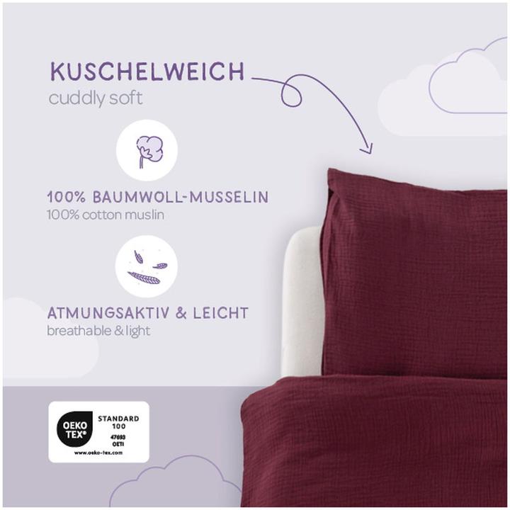 Immagine prodotto Träumeland Kinderbettwäsche Baumwollmusselin