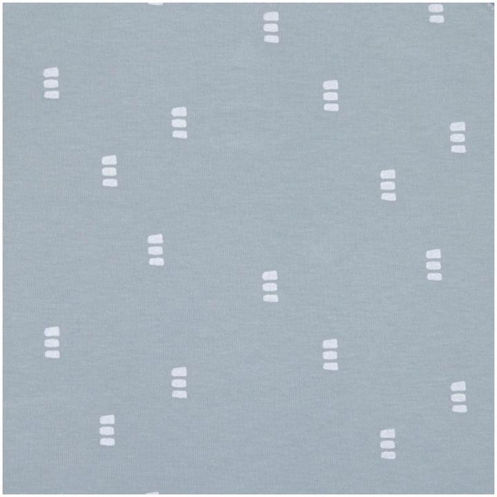 Produktbild Lässig Langarm-Wickelbody Blocks Hellblau Gr. 68 (62, 68)