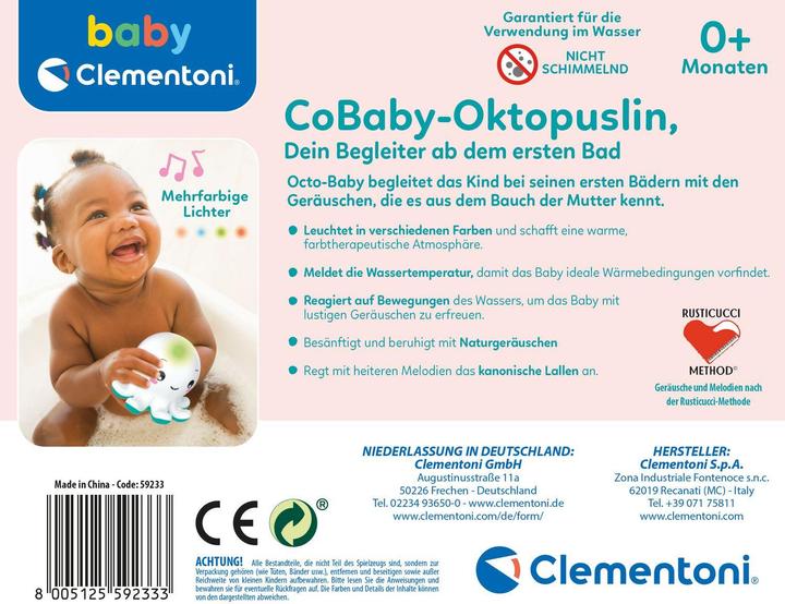 Produktbild Clementoni Baby Oktopus