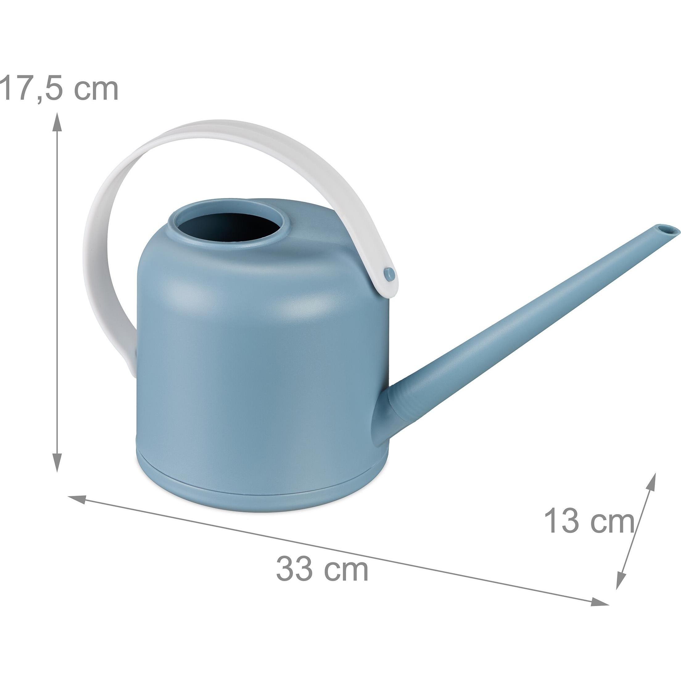 Relaxdays, Giesskanne, 2x Giesskanne (1.70 l)