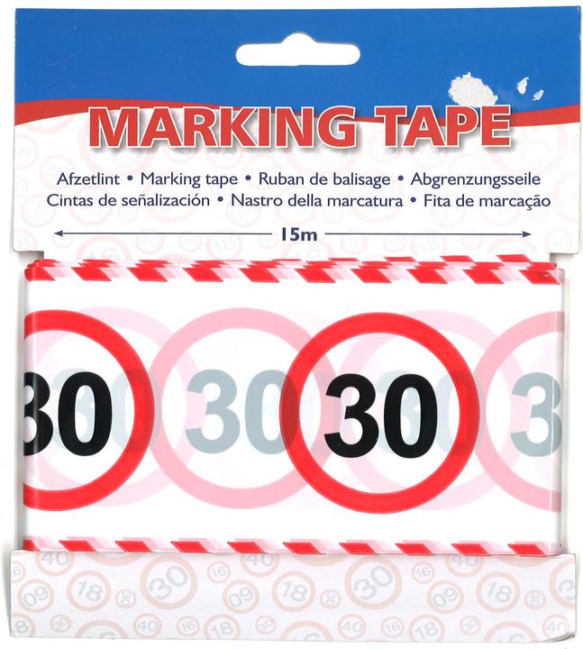 Produktbild Folat Absperrband Geburtstag 30 Jahre (1 Stk.)