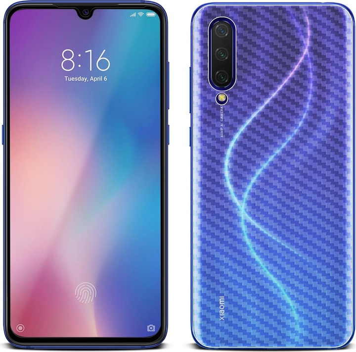 Produktbild Mofi Schutzfolien-Set Vorder- + Rückseite (1 Stück, Xiaomi Mi 9 Lite)
