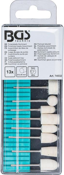 Immagine prodotto BGS Polierköpfe-Sortiment | 13-tlg.