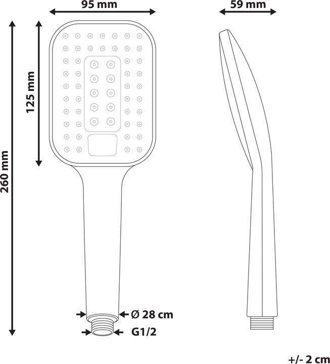 Produktbild Beliani Tingo (4 Strahlarten)