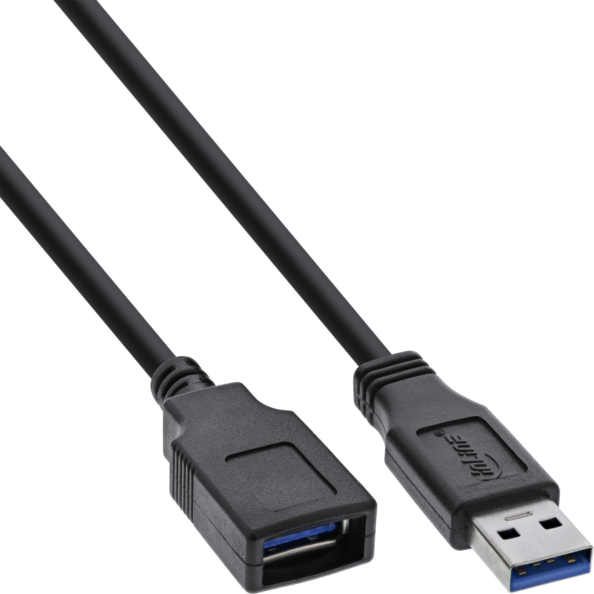 InLine USB A – USB A (5 m, USB 3.0), USB Kabel